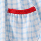 Blue flag embroidery set