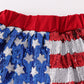 Patriotic sequin girl skirt