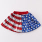 Patriotic sequin girl skirt