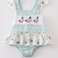 Sage duck girl swimsuit