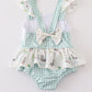 Sage duck girl swimsuit