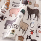 Beige farm strap girl set
