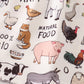 Beige farm strap dress