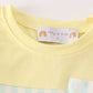 Blue stripe boy set