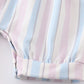 Crab french knot stripe boy bubble