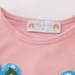 Teal slipper sequin mom&me dress