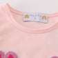 Pink slipper sequin mom&me dress