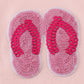 Pink slipper sequin mom&me dress