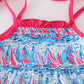 Blue sailboat serenade print mom&me dress