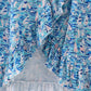 Blue ocean regatta print mom dress