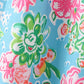 Pink floral character print mom dress