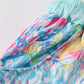 Mint rainbow splash dad swim trunks