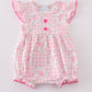 Pink barbie print girl bubble