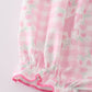 Pink barbie print girl bubble