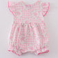 Pink barbie print girl bubble