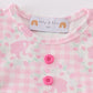 Pink barbie print girl bubble