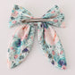 Green garden serenity print girl sailor bow