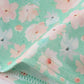 Green floral print mom&me dress