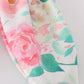 Pastel petal charm print girl sailor bow
