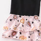 Pink halloween girl pants set