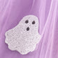 Purple halloween trick or treat ghost tutu sequin dress