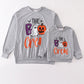 Grey the boo crew mom&me top