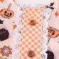 Happy halloween girl romper