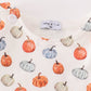 Blue pumpkin baby boy bloomers set