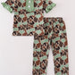 Camouflage print girl set