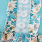 Blue aqua meadow girl bubble