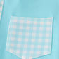 Blue aqua meadow boy set