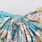 Blue aqua meadow girl sailor bow