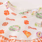 Clemson football baby girl set