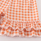 Clemson football baby girl set