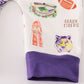 Purple geaux tiger baby girl romper