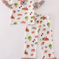 Auburn football tiger girl pajamas set