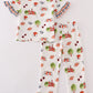 Auburn football tiger girl pajamas set