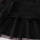 Black halloween ghost tutu dress