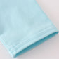 Blue tractor embroidery pants set