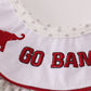 Maroon Alabama embroidery dot bubble