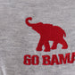 Alabama embroidery gingham pullover & pants set