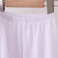 White ruffle pajamas pants set