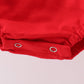 Red tree embroidery plaid bubble set