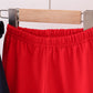 Navy christmas santa cookie milk embroidery ruffle pants set