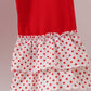 Navy christmas santa cookie milk embroidery ruffle pants set