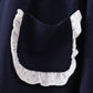 Navy christmas santa claus embroidery dress