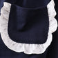 Navy christmas santa claus embroidery dress