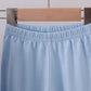 Navy nativity embroidery plaid ruffle pants set
