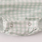 Fox embroidery gingham bubble