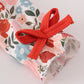 Fox embroidery floral print bubble